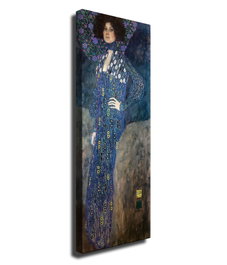 Wallity Cuadro de Gustav Klimt en Lienzo con Marco de 30 x 80 cm
